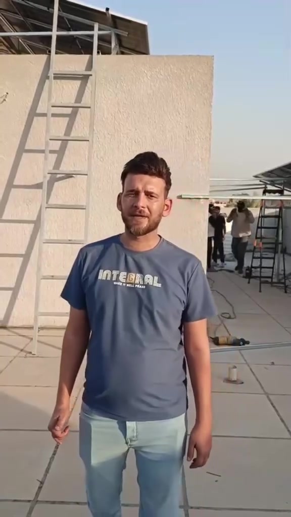 🔺️ منظومة طاقة شمسية 40 امبير نهاري 
  40 امبير ليلي 

⭕️منظومة رقم (495)

📍 موقع حي الرسالة
  
 بطاريات ليثيوم فوسفات الحديد
بسعة 16kwh
خلايا Rept GradeA
ضمان 5 سنوات 

 انفيرتر vami 16kw 
هايبرد
بنظام WI-FI
لمتابعة المنظومة عن بعد
 ضمان 5 سنوات

الواح Jinko 720w 
 مقاوم للغبار 
24 باسبار وجهين
ضمان 15 سنة 

للاستفسار زيارة مكاتبنا في بغداد او الاتصال على الارقام التالية  :
 
📍 مكتب حي الجامعة - مجمع النهرين التجاري - مجاور جامع ملا حويش :
م. رانيا ***********
م. سيف ***********
م. يوسف *********** 
م. نجم ***********

 📍 مكتب شارع الصناعة - مجمع العلوية - مجاور مستشفى العلوية للاطفال : 
م. شهد ***********
م. سؤدد ***********
م. حمزة ***********

قسم الصيانة والمتابعة الدورية :
م. عبد الغفور  ***********
