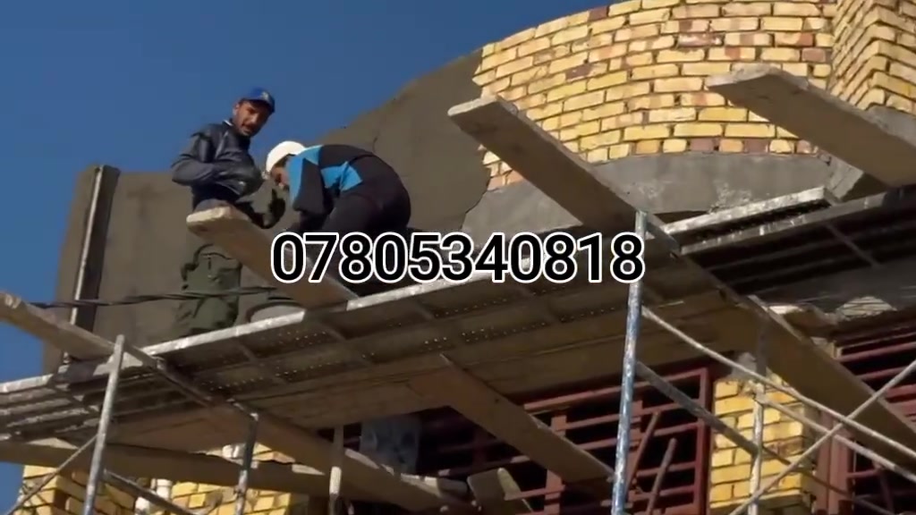 سلام عليكمم شغلنا لبخ ديكورات وجهيات جص بورك وسمنت نشتغل يوميه ومتر وهاي كدام عينك ليحب يتصل وبخدمته ***********وتساب ولفقير نص سعر ولماعنده مجاناا مجاناا

نص مكتوب في الصور:
- ***********
- قاسم الباخ