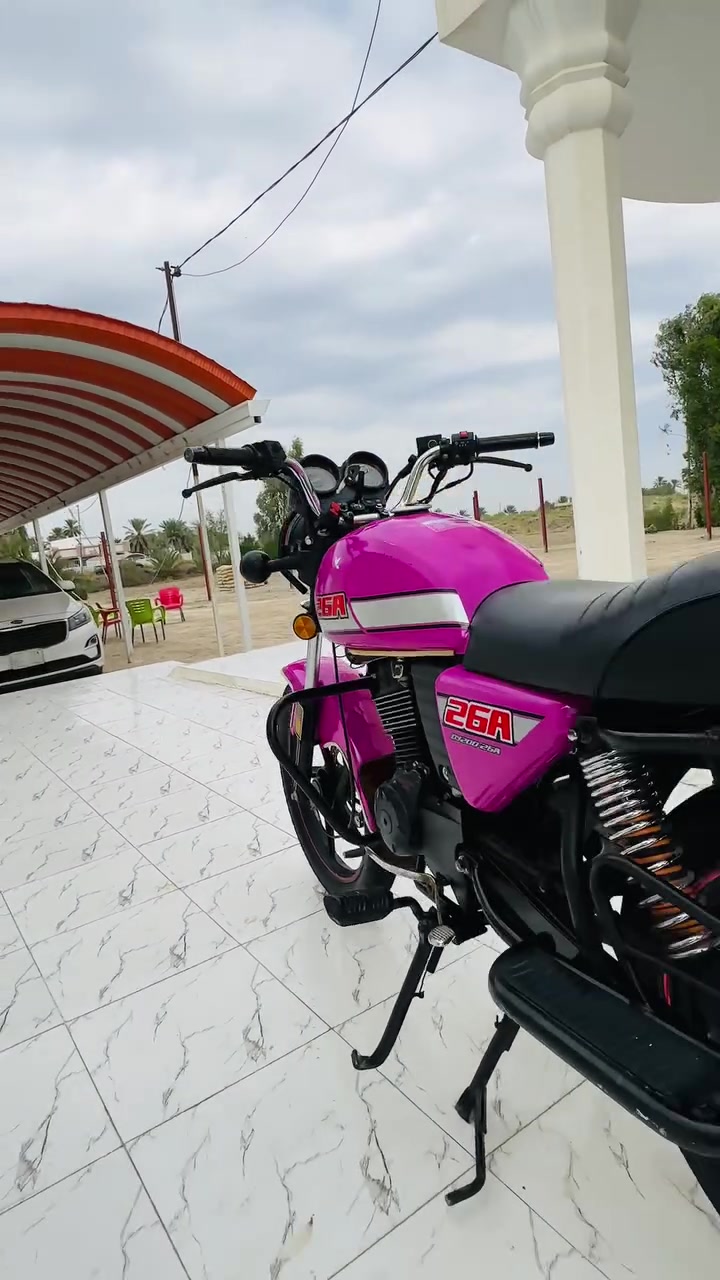 ت
دايون 2022  لون مميز بنفسجي 💜اوراق سكنر مكفوله من كلشي محرك 200cc كتابه حمره دراجه نضيفه بمعنى الكلمه سويج سجينه نسختين السعر 1200 وبيها مجال المكان بابل محاويل ***********//***********
