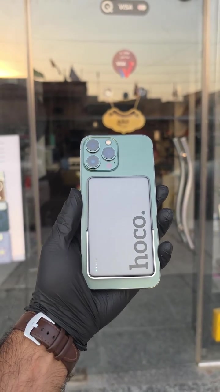 ضمان حقيقي سنة  #hoco الاصلي ✅
شاحن  لاسلكي بحجم 5000 _ 10000
يصير استاند بنفس الوقت ✅
للاستفسار اكثر يمكنكم الاتصال
***********
***********
او يمكنكم زيارة موقعنا 📍 
الصويرة شارع المركز مجاور
تتوفر خدمة توصيل لكل المحافظات 🛵
