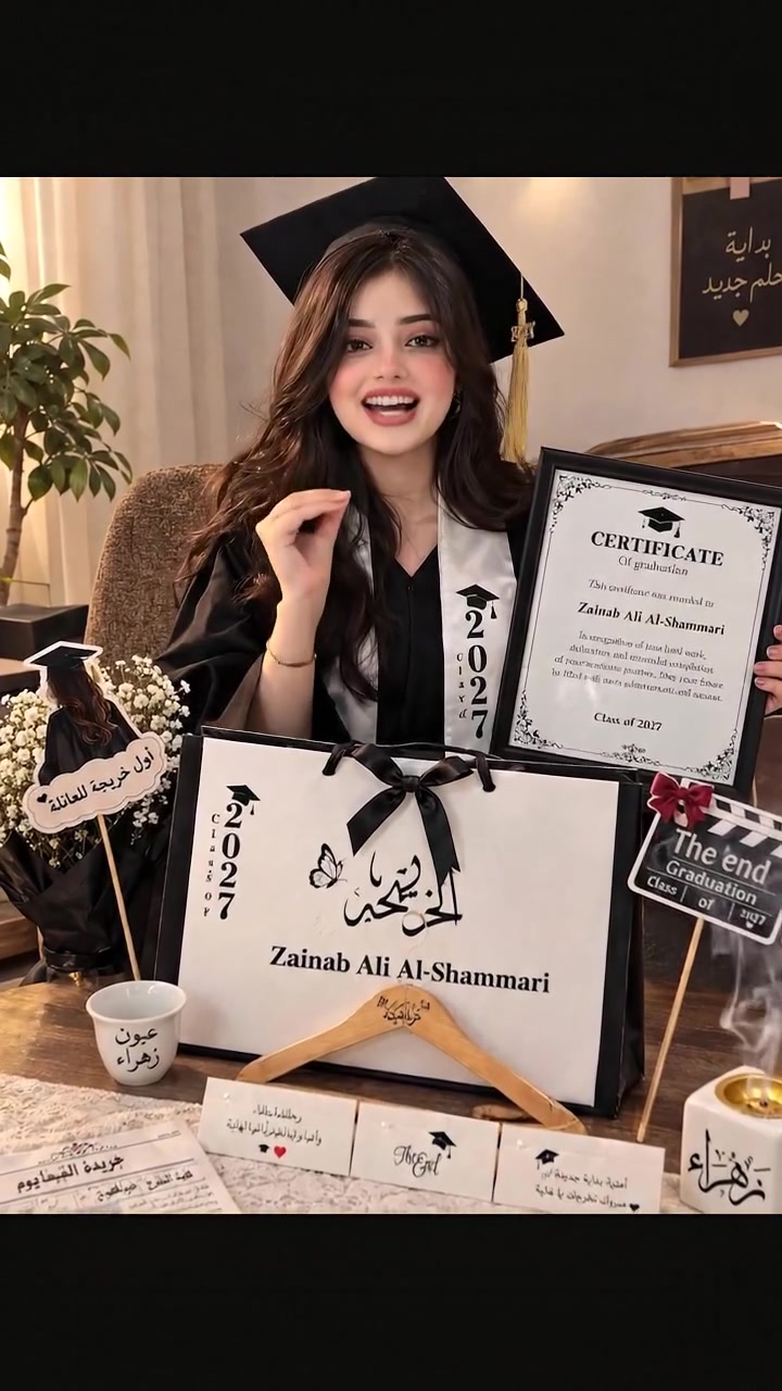 تجهيزات التخرج • فخامة • ذوق