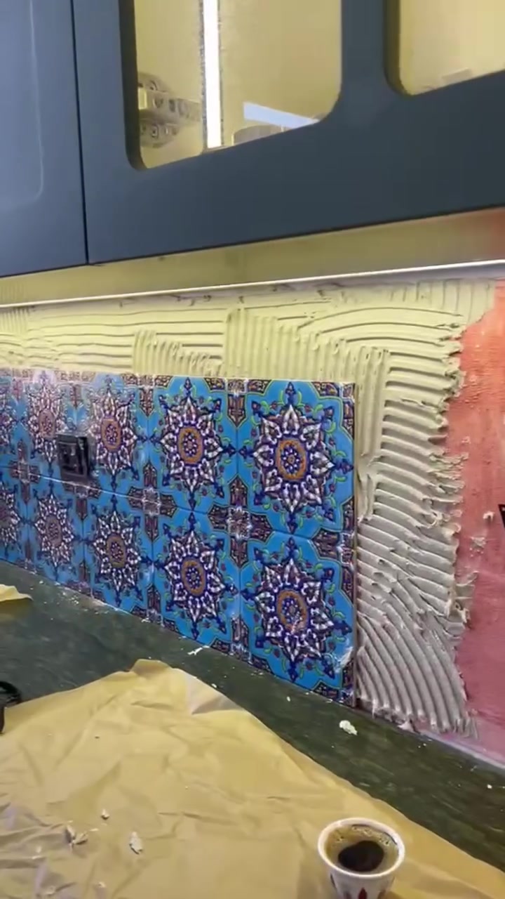 سيراميك أندلسي • تركيب سيراميك