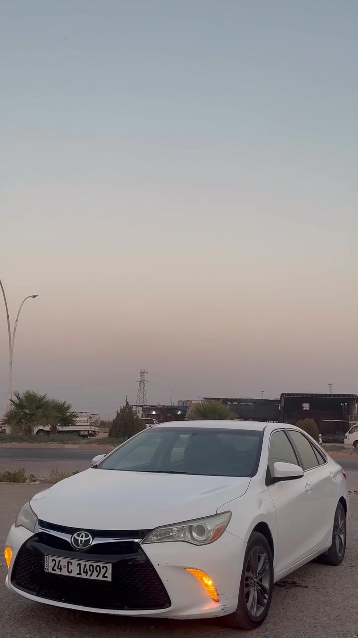 كامري موديل ٢٠١٥ كلين بدون صبغ
كير ✅
محرك✅
ايرباك✅
حجر كزوز✅
كلها بشرط ✅
سنوية جديدة لحد ٢٠٣٠ السياره باسمي تحويل ثاني يوم
رقم واتساب ***********✅
مكان السياره شيخان ✅
