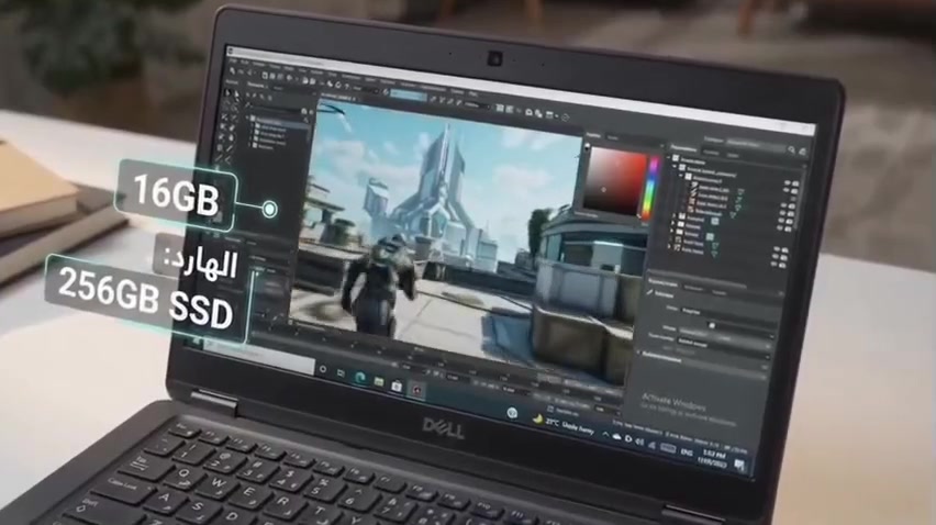 Dell Latitude 5491 • i7-8850H • رام 16GB