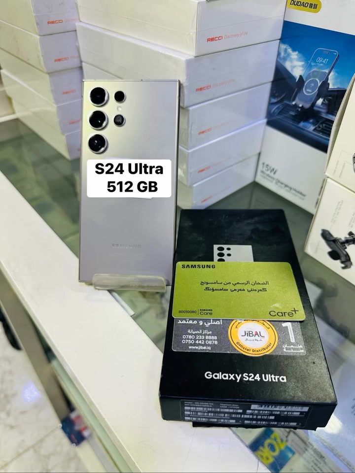 جهاز مستخدم S24 Ultra نظيف جدا مع ملحقات 
للتفاصيل اكثر الاتصال على الأرقام التأليه 
***********
*********** واتساب 
او مراسله الصفحه

