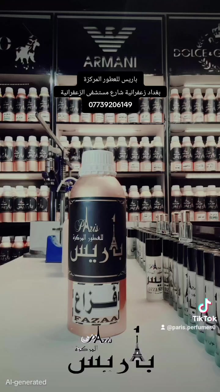 عطر فزاع

عطر  للرجال 
فزاع هو العطر الشرقي الذي سيأخذك في رحلة شمية ، من الهند إلى شواطئ أنطاليا ، تركيا ، رائحة الورد الدمشقي تأسر جميع الحواس. رائحة جوزة الطيب والفانيليا والمسك والورد الدمشقي والإيلنغ يلانغ والباتشولي ممزوجة معا لمسة من الحمضيات تمنح مرتديها رائحة جذابة ومثالية للخروج..
تستمر الرائحة على الملابس لفترة طويلة بعد الرذاذ الأخير ، وذلك بسبب مستوى التركيز العالي.

باريس للعطور المركزة
بغداد زعفرانية شارع مستشفى الزعفرانية
***********

https://www.tiktok.com/@paris.perfumes0?_t=8m6bojv5h6P&_r=1
https://www.instagram.com/j1q.q/profilecard/?igsh=dTd3bmx4dzRocmxr
