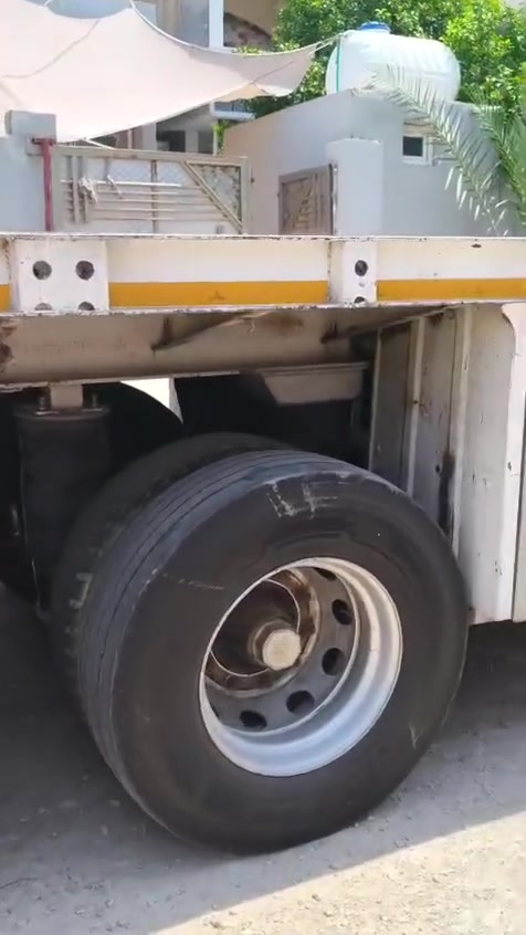 سلام عليكم اكتروس ٢٠٠٦ رقم ديالئ باسمي مربوطه راس وعربانه اربع محاور عربه حداديه  شريط صيني تخم تاير طول ١٢،٥ بيع كامل راس وعربانه جاهز للشغل اتصال عل رقم ***********
