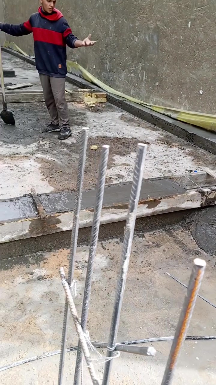 العكيدي • بناء نجار • صب بتلو ١٥سم