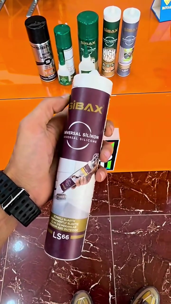 سيليكون سيباكس • مقاوم مية • لاصق قوي