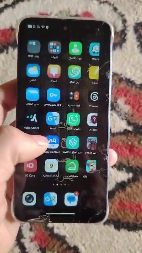 انفنكس هوت 60i • بطاريه 5160 • شاشه مكسوره