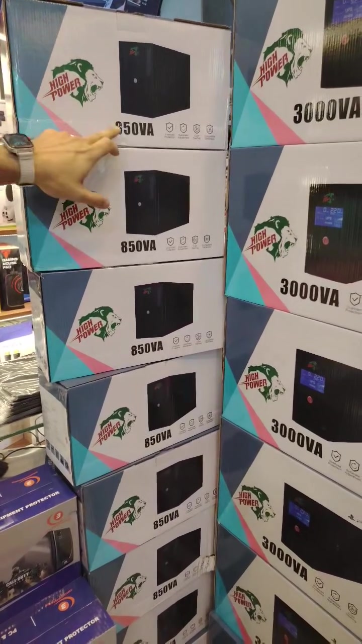 عروض ناريه 🔥 اسعار قويه توفر ال ups من شركه high power ضمان سنه كامله بجميع انواعها (850 و 1500 و 2000 و 3000 و Online 1kv و inverter)
 متوفر جملة و مفرد العنوان بغداد الحريه الأولى شارع باته 🌍
*********** موجود واتساب #UPS #onlinecoaching #طاقه_شمسيه
