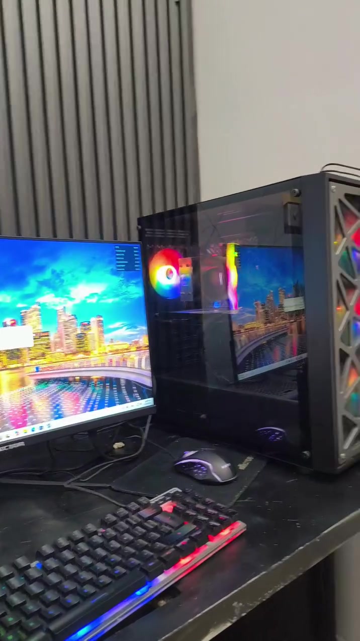 🔥 للبيع تجميعة Gaming احترافية + شاشة 🔥
🖥️ مواصفات التجميعة:
✅ المعالج: Intel Core i5-12400F (الجيل 12)
✅ كرت الشاشة: AMD Radeon RX 7600 8GB
✅ الرام: 16GB DDR4 بتردد 3200MT/s
✅ التخزين: SSD NVMe سعة 1TB (954GB فعلية)
✅ النظام: Windows 11
🖥️ الشاشة:
VECTOR
معدل تحديث 165Hz
دقة 4K
🎮 التجميعة ممتازة للألعاب الحديثة مثل: Warzone، PUBG، GTA V، Red Dead Redemption 2، Cyberpunk 2077، Valorant، Fortnite وغيرها، مع أداء قوي وثابت.
📍الجهاز نظيف وجاهز للاستخدام مباشرة، بدون أي مشاكل. 💰 السعر ***********
