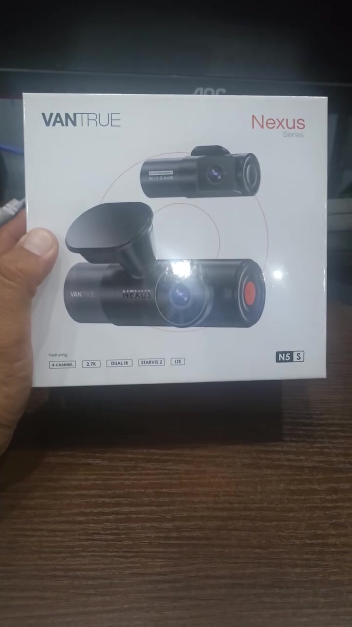 Vantrue N5S • 4 كاميرات • مكثف بدل البطارية