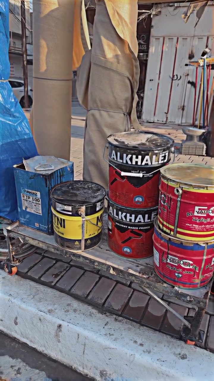 يتوفر الماستك الزفت الفلانكوت والبرايمر السعر بسعر معمل متوفرات لدى محلات معرض السنك
