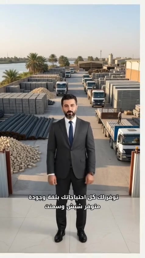 🏗️ علوة هيثم الكطراني (علوة الأصدقاء) 🏗️
وجهتكم الأولى لتجهيز كافة مواد البناء في البصرة
نحن فخورون بتقديم أجود أنواع مواد البناء بأسعار تنافسية تناسب الجميع، مع تخفيضات خاصة للمقاولين وأصحاب السطات.
🧱 المواد المتوفرة (جملة ومفرد):
• شيش تسليح (بكافة القياسات).
• سمنت و طابوق عالي الجودة.
• حصو و بلوك بمواصفات قياسية.
• ثرمستون و شيلمان.
• سندويج بنل (عازل ومقاوم).
🛠️ خدماتنا الإضافية:
نتميز بوجود معمل حدادة متكامل لتنفيذ كافة الأعمال الحديدية بدقة واحترافية.
📍 العنوان:
البصرة - شط العرب - الجزيرة - قرب جسر خالد
📞 للاستفسار والطلب:
يمكنكم التواصل معنا مباشرة عبر الأرقام التالية:
• ***********
• ***********
علوة الأصدقاء.. ثقة في التعامل وسرعة في التجهيز.@
