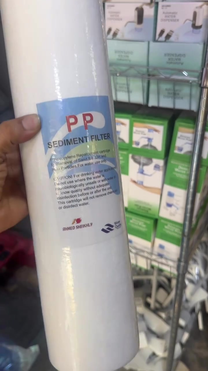 مركز المصطفى لدينا كافة مستلزمات محطات المياة كارتونة فلتر PP اصلي صيني 37 الف فقط  *********** مصطفى بغداد الغزالية
