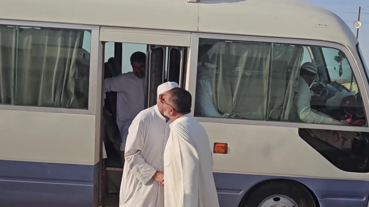 الحمد لله والشكر وصول معمتري شركة الجبل الشامخ للحج والعمره ونقل المسافرين 
الى اهلهم سالمين غانمين
