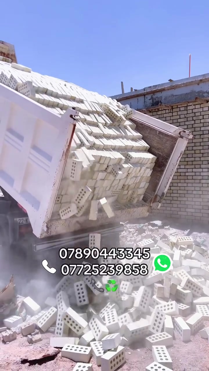 💎شركة رشيد العكيلي لأنتاج الطابوق💎• 
الجودة التي تستحقها مشاريعك الإنشائية!
هل تبحث عن طابوق يتميز ب:
✅قوة ومتانة عالية

✅خلو تام من الأملاح

✅أبعاد دقيقة وسطح ناعم

✅التزام كامل بالمواعيد
إذن أنت في المكان الصحيح!
نقدم لكم طابوق محلي مصنع بأحدث التقنيات وبإشراف كوادر متخصصة لضمان أفضل أداء في البناء.
 🚛توصيل كافة المحافضات و سريع إلى موقعك

🧱كميات متوفرة دائماً

🏭مصنعنا: بغداد 📍-📍 النهروان

للحجز والأستفسار
☎️***********#@

📞***********#@
#واتساب
