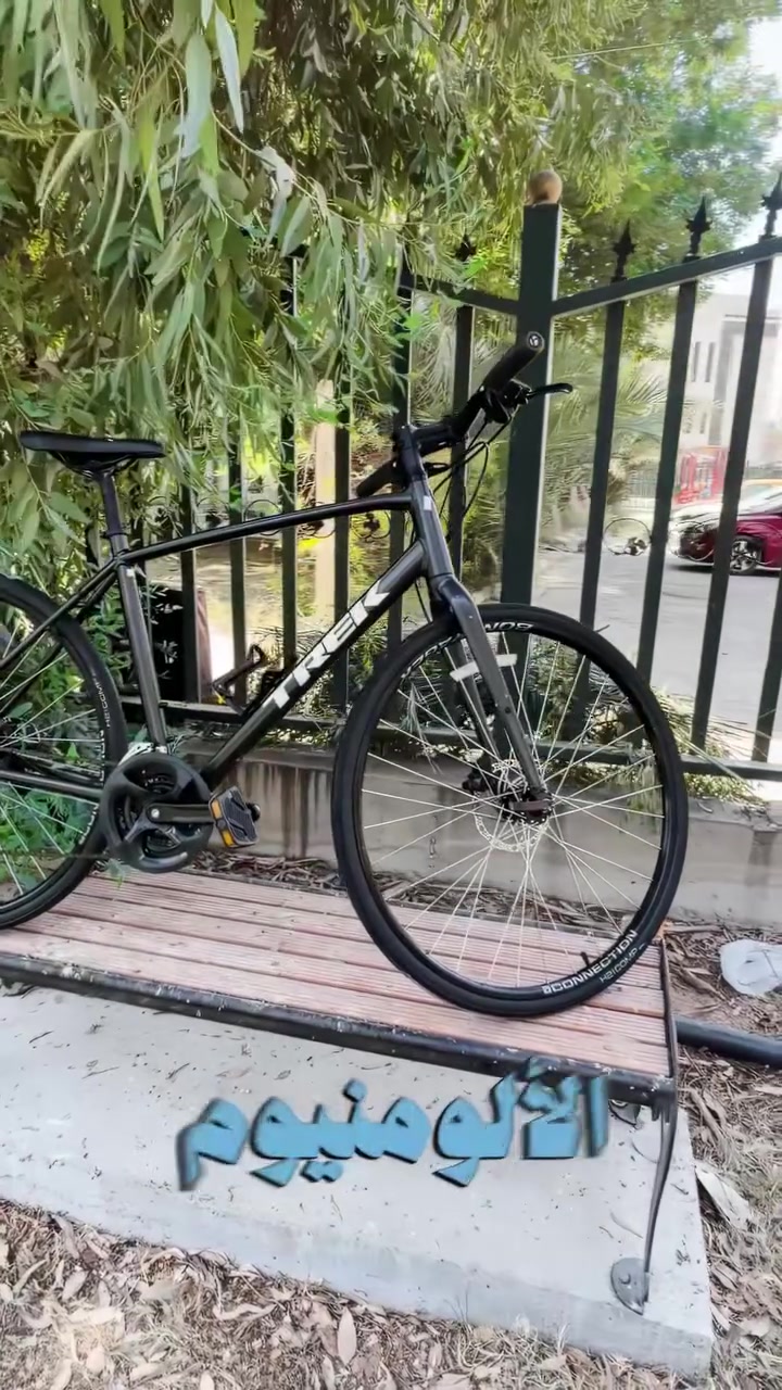 🚴‍♂️ Trek FX2 بلون رصاصي مميز
سستم Shimano 3×8
بريكات هيدروليك
فريم ألمنيوم
كل القطع أصلية ومختومة باسم Trek
نظافة عالية وتصميم أنيق

إمكانية الشراء بالأقساط لحاملي بطاقة كي كارد – مصرف الرافدين

🌐 https://drbicycle1.com/

🕓 من الساعة 4:30 عصراً إلى 11:00 مساءً

📍 معرض دكتور بايسكل
بغداد – السيدية – شارع ٤٠ (الإطفاء) قرب مطعم SunCity

#Trek #FX2 #دكتور_بايسكل
