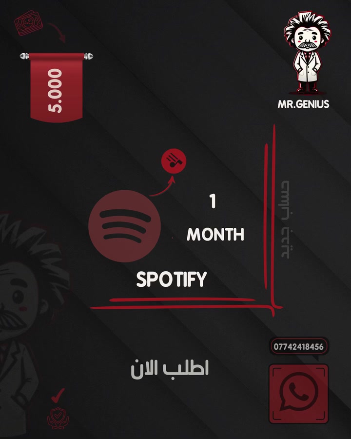 متجر / مستر عبقري
وفرلكم اشتراكات انسب الأسعار
للطلب مراسله على
انستغرام.  mr.genius
واتساب ***********
