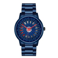 Hollowed-Out Wheel Watch Waterproof Steel Band Business Style Teenagers — view 1