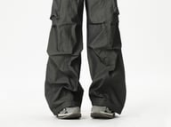 Loose-fit Casual Quick-drying Outdoor Pants | Wide-leg Cargo Style — view 9