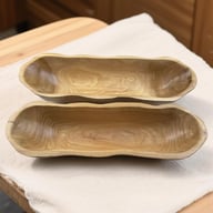 European-Style Wooden Boat-Shaped Fruit Tray | Solid Wood Serving Bowl — view 9