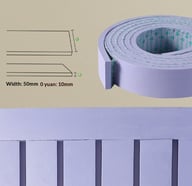 Self-Adhesive EVA Grille Strips | Nail-Free Wood Backdrop Wall Stickers — view 8