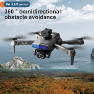 D6 Air Drone for Beginners | 540° Obstacle Avoidance Dual HD Cameras — view 5