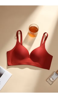 Thin Cup Push-Up Wireless Bra with Side Boob Control | Canada — view 16