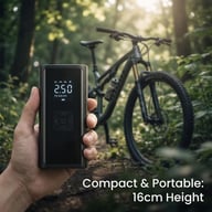 Portable Digital Tire Air Compressor | Vehicle-Mounted Inflation Tool — view 5