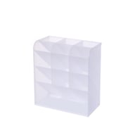 Transparent Large-Capacity Cosmetic Organizer Shelf | Desk Storage — view 8