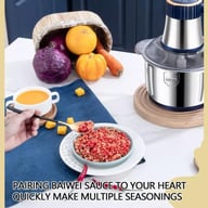 5L Electric Meat Grinder Heavy Duty | Food Processor & Sausage Maker — view 7