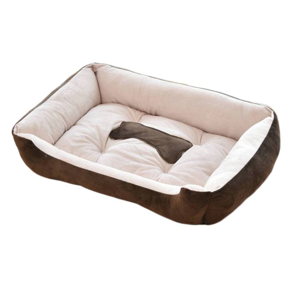 Large Warm Plush Dog Bed Mat Washable Calming Cushion 60x80cm