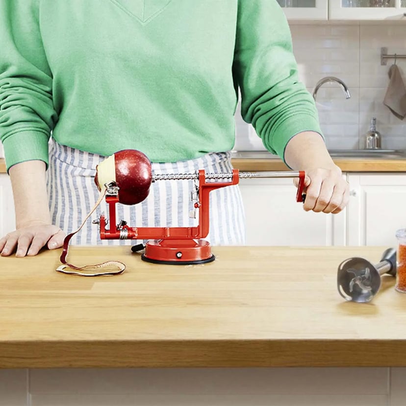 3-in-1 Apple Peeler Slicer Corer | Stainless Steel Manual Fruit Peeler