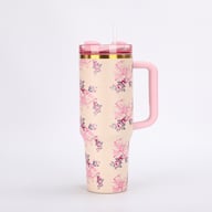 Portable Car Ice Tumbler With Straw Stainless Steel Insulated Cup — view 17