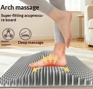 Foot Massage Pad with Acupressure Points | Reflexology Toe Plate — view 1