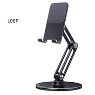 Aluminum Alloy Tablet Stand | Adjustable Desktop Holder for iPad & Phone — view 4
