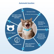 Remote Control Cat Training Collar | Waterproof Behavior Corrector — view 10