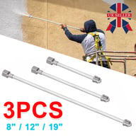 3 Pcs Airless Paint Sprayer Extension Rod 8 12 19 Extension Spray Gun Paint — view 8