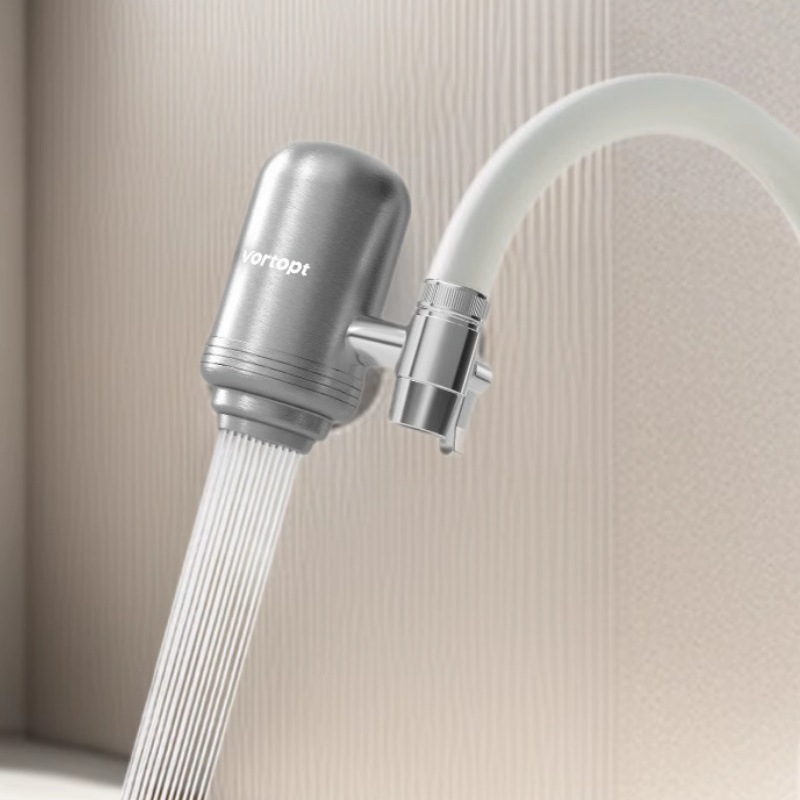 Stainless Steel Faucet Filter with Activated Carbon | Kitchen Water