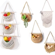 Detachable Three-Tier Kitchen Fruit And Vegetable Storage Mesh Bag — view 9