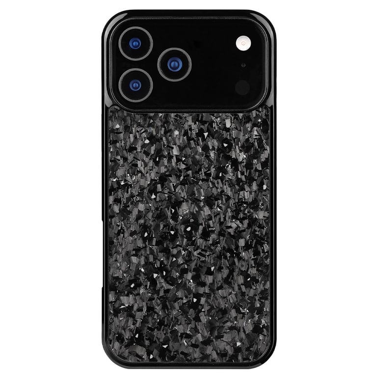Forged carbon fiber phone case as premium gift with sleek packaging