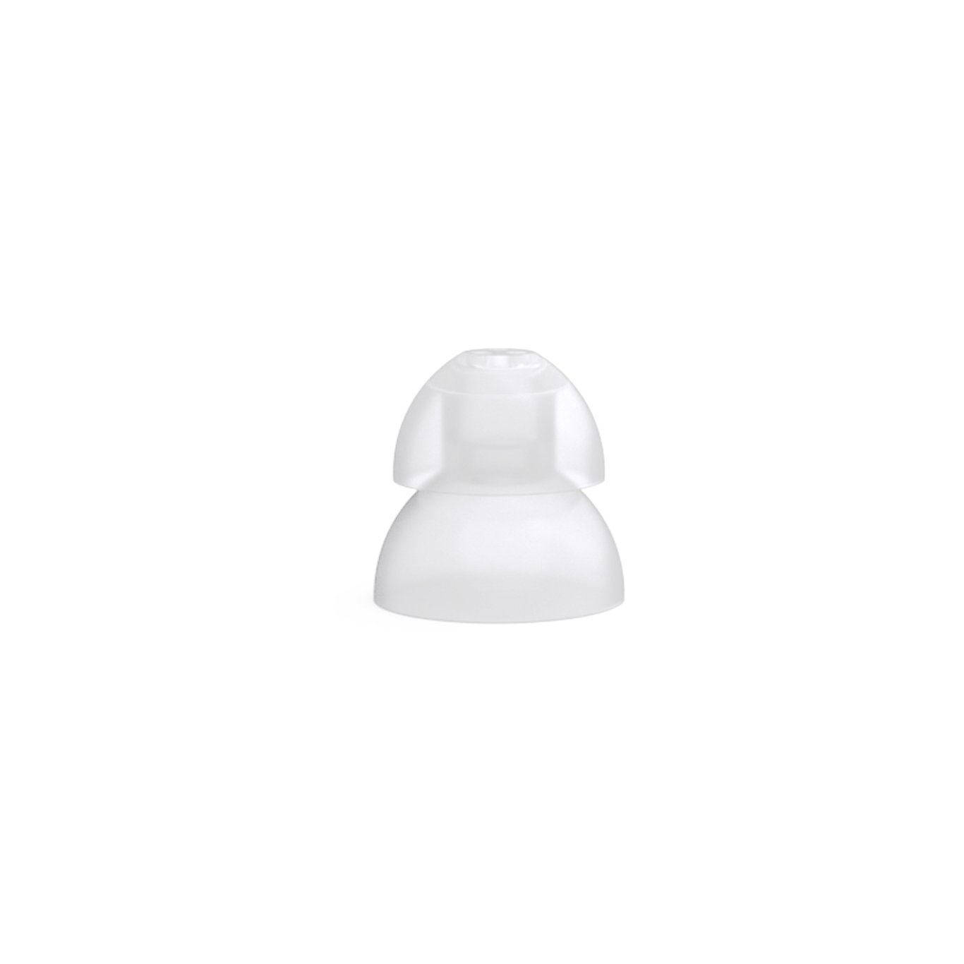 Dual Soft Silicone Ear Tips for Hearing Aids | TPE Material