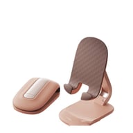 Universal desktop phone holder with 360-degree rotation and adjustable angles
