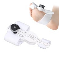 Hallux Valgus Corrector Adjust Degrees Thicken Silicone Prevent Overlapping Thumb Valgus Toe Straightener Black Buckle — view 10