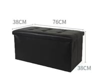 Foldable Storage Ottoman Seat | Button Tufted Bench Toy Box Canada — view 9