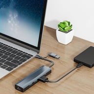 Gigabit Ethernet Port Adapter Dual-head Hub — view 10
