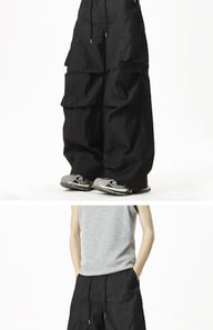 Loose-fit Casual Quick-drying Outdoor Pants | Wide-leg Cargo Style — view 15