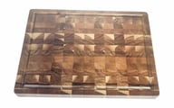 Wooden Cutting Board with Juice Groove & Serving Tray | Acacia — view 12